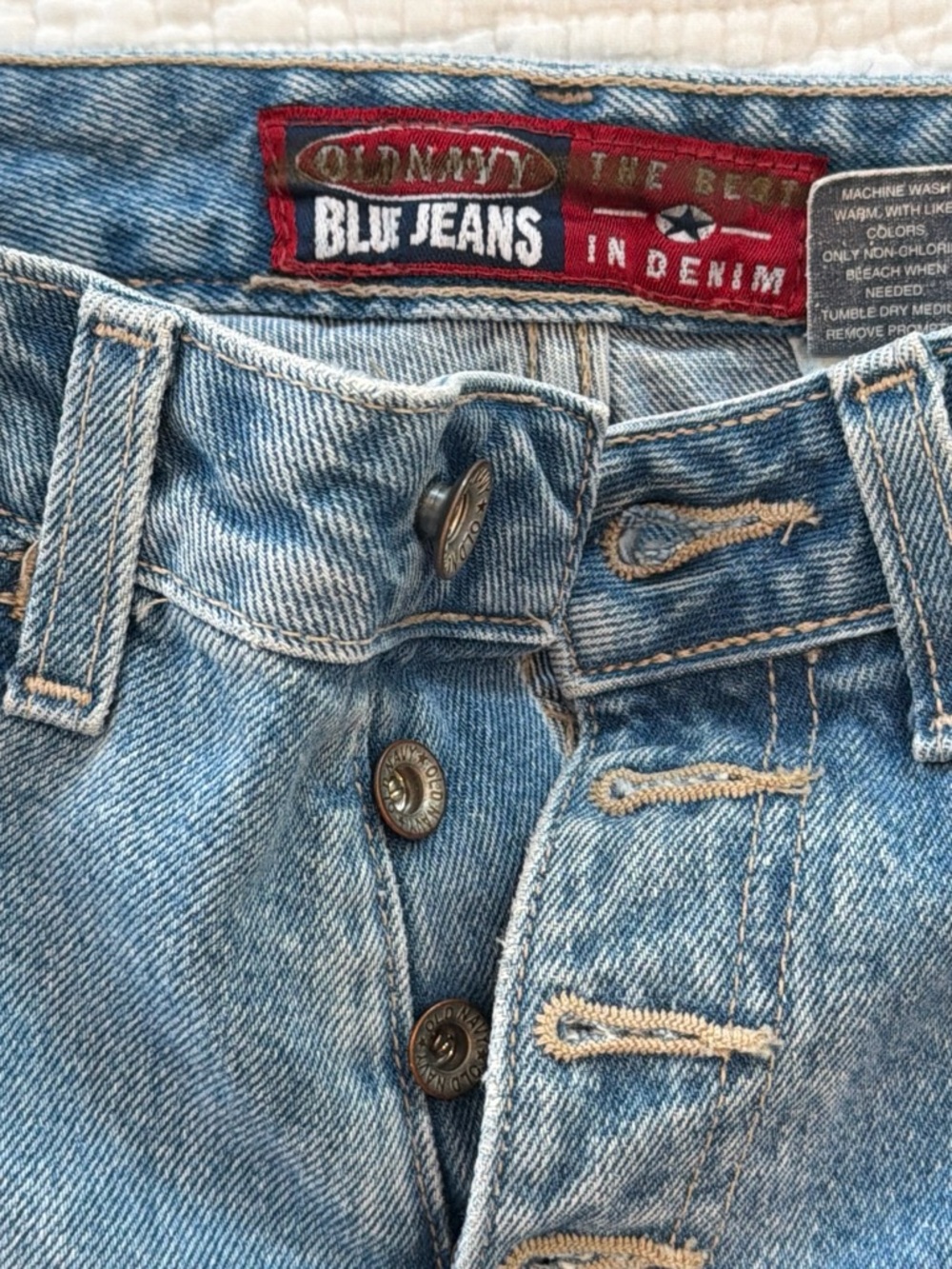 Old Navy Light Blue Jean Shorts